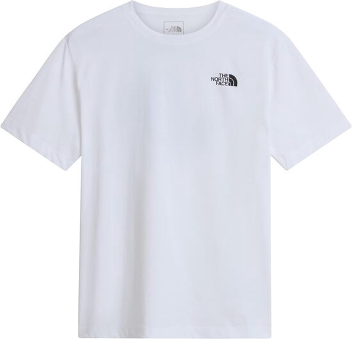 The North Face Heren Mountainscape Regular T-shirt TNF L Wit