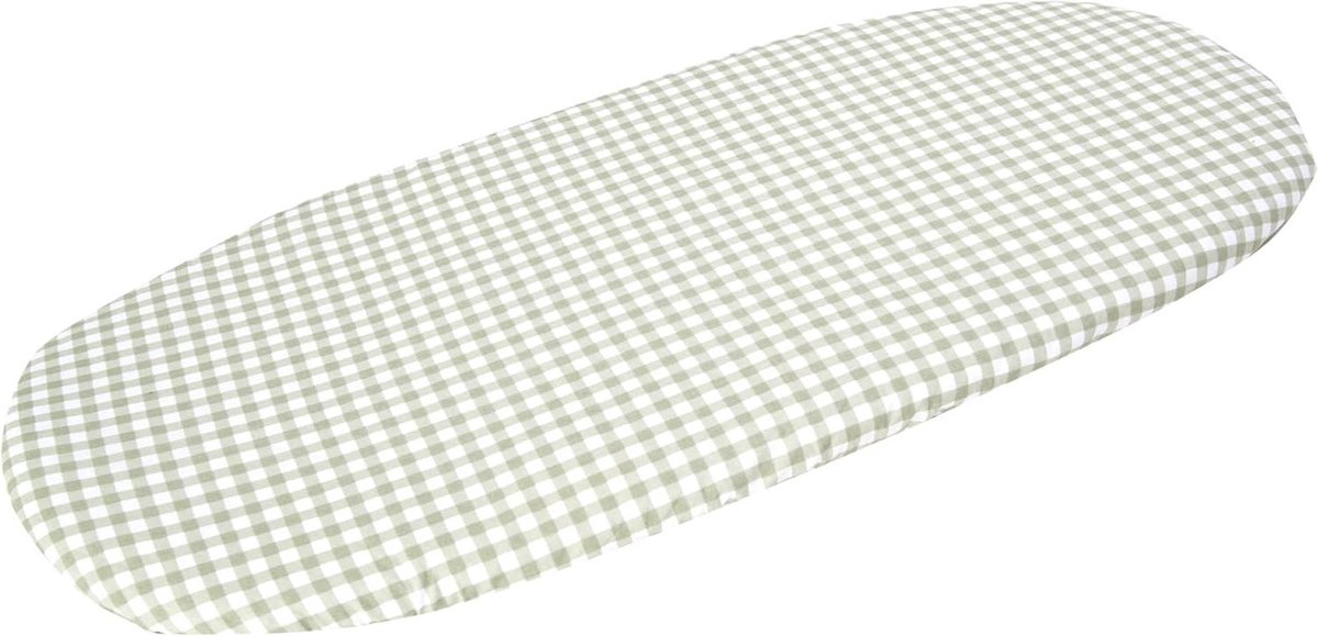 Hoeslaken Kinderwagen - Matrasbeschermer Baby - Comfortabel Slapen - 100% Ademend Katoen - 86 x 40 cm - Geruit