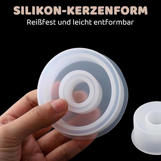 siliconen vorm kandelaar — afbeelding 2