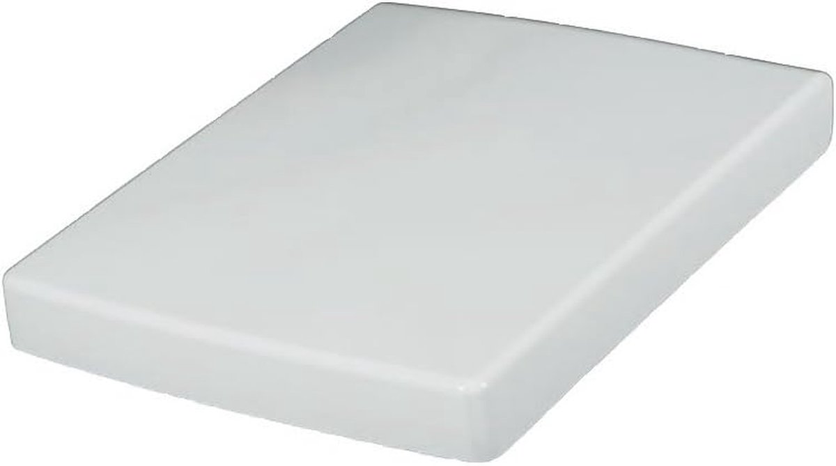 Toiletbril - WC-bril - Badkamer Vernieuwen - Soft Close Functie - 180 mm - Wit