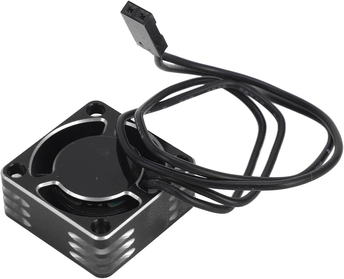 RC Motor Koelventilator - RC Auto Ventilator - RC Auto Koelen - Hoge Snelheid Warmteafvoer - 25x25mm - Zilver