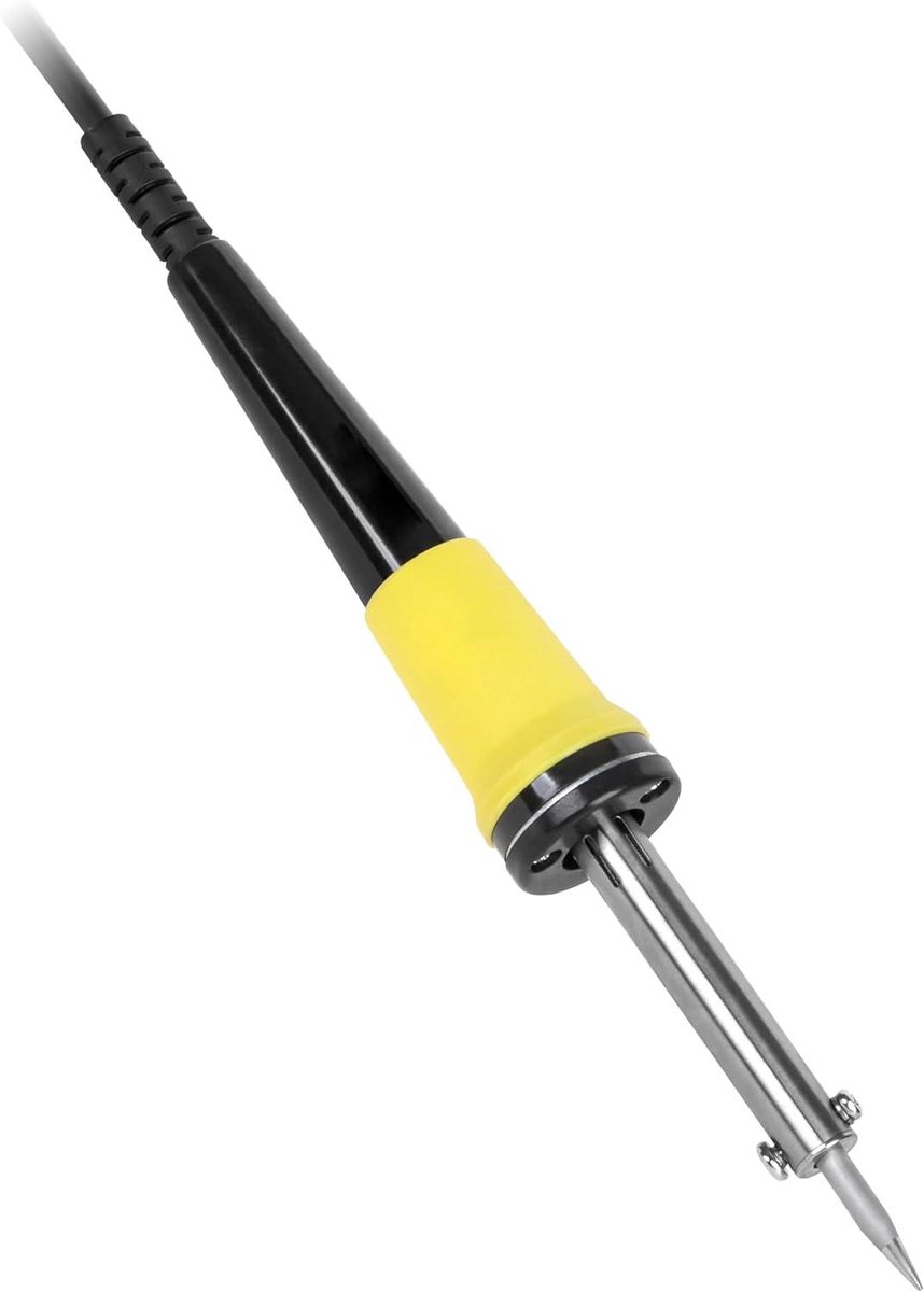 Soldeerbout - Soldeerijzer Vertinnen - Precisiewerk Solderen - Ergonomische Vorm - 40 Watt - Zwart