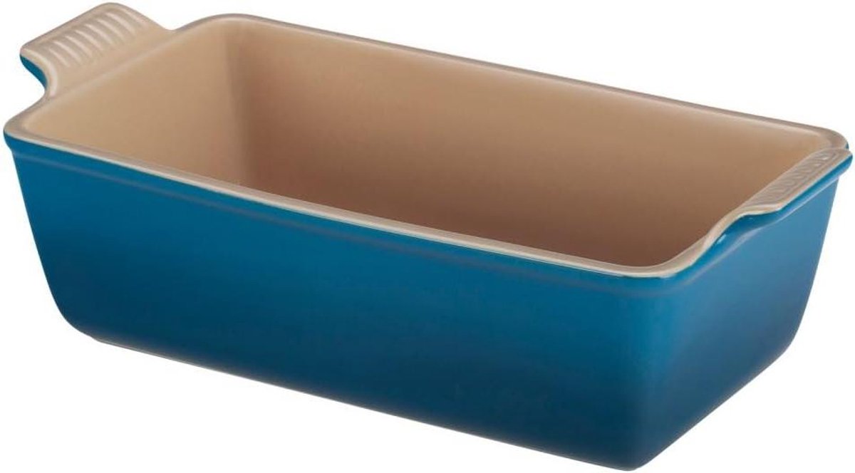 Steengoed Broodpan - Ovenschaal Bakblik - Brood Bakken - Niet-poreus Glazuur - 1.5 Quart - Marseille Blauw