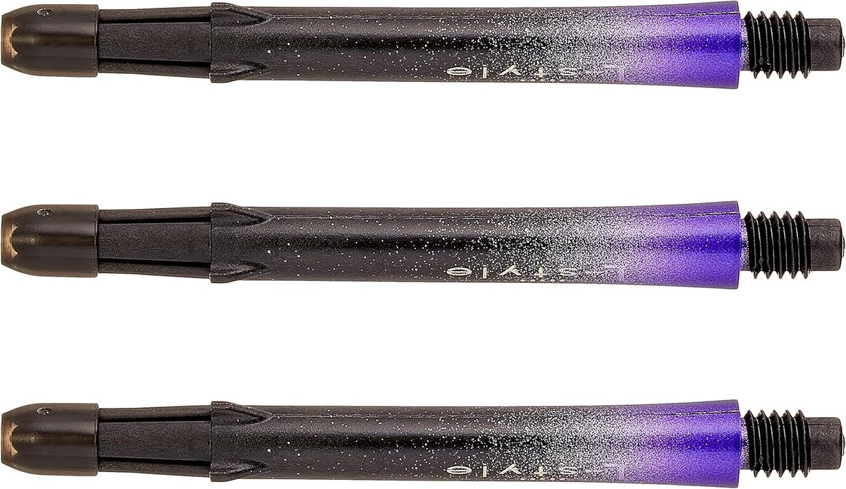 Dart Shaft Set - Koolstofvezel Assen - Darts Spelen - Extra Duurzaam en Sterk - 33 centimeter - Paars
