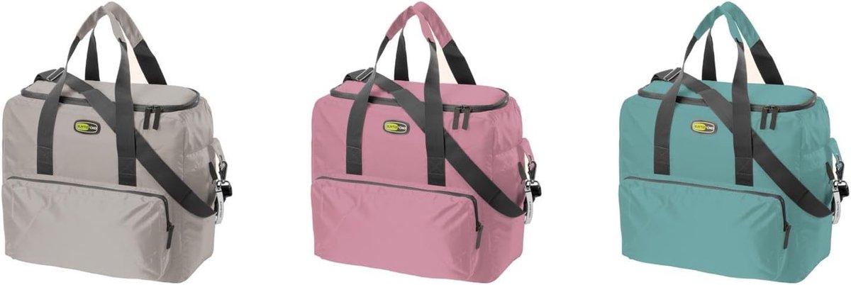 Koeltas Vela Pastel - Isolatietas Picknicktas - Eten Koel Houden - Extra Grote Capaciteit - 33 Liter - Wit