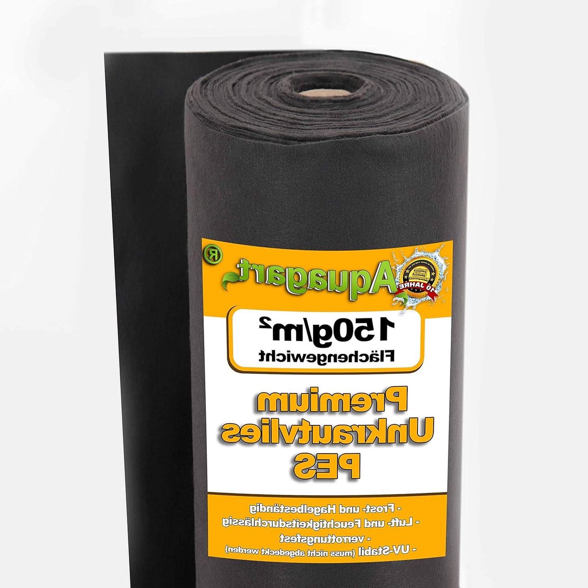 Tuinvlies Onkruidvlies - Gronddoek Mulchvlies - Onkruid Bestrijden - Lucht- en Waterdoorlatend - 75 m² - Zwart