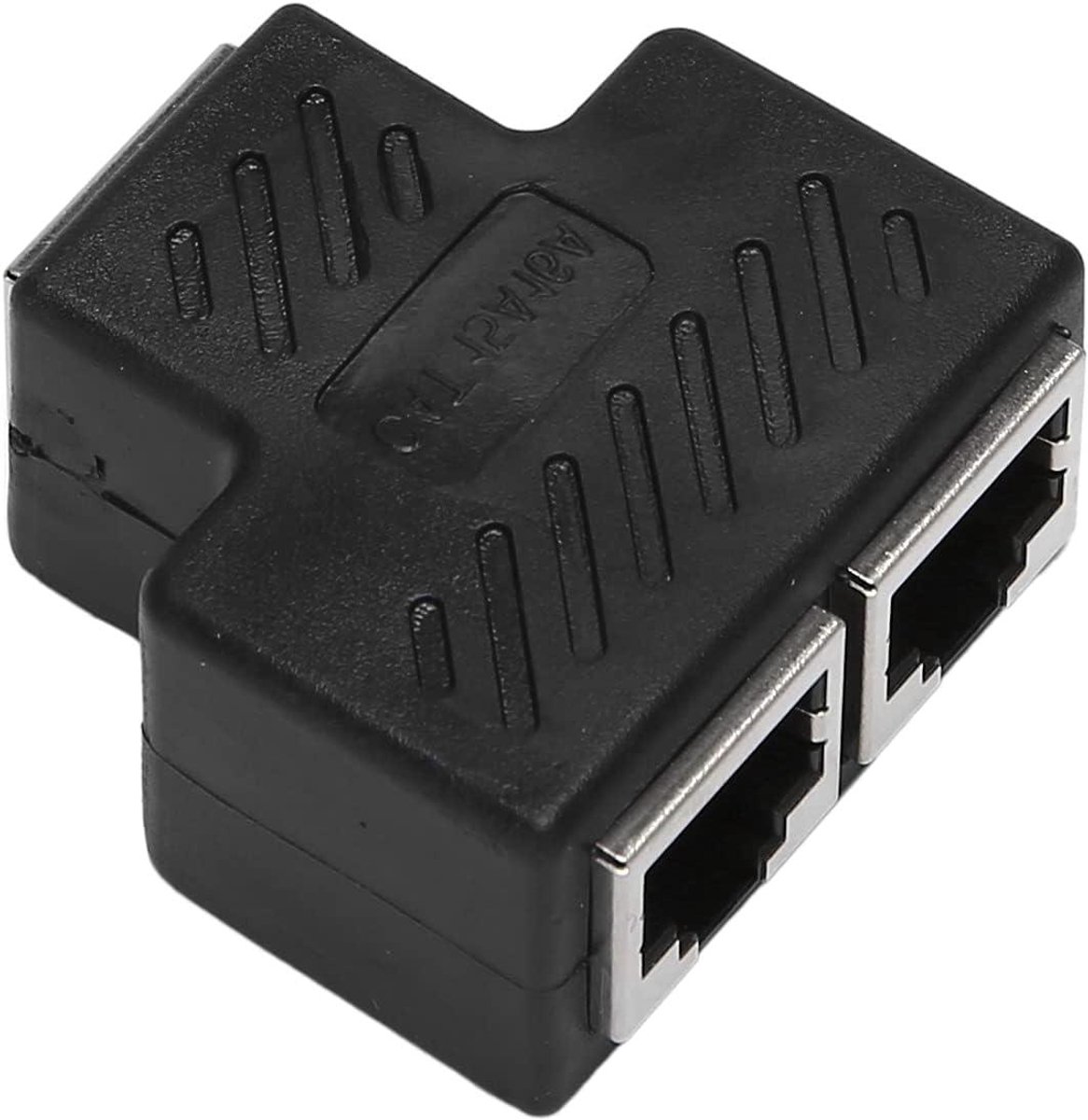 RJ45 Splitter Adapter - Netwerk Connector - Internet Delen - 1 naar 2 Poorten