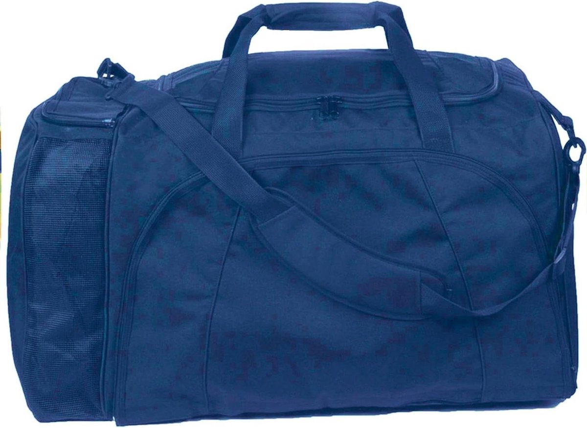 Voetbal Uitrustingstas - Sporttas Teamuitrusting - Sportspullen Opbergen - Duurzaam Polyester Materiaal - 70 x 38 x 38 cm - Koningsblauw