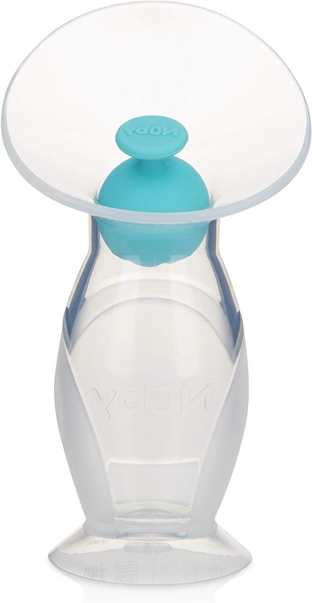 Siliconen Borstkolf - Handmatige Melkpomp - Melk Opvangen - Handsfree Ontwerp - 120 ml - Transparant
