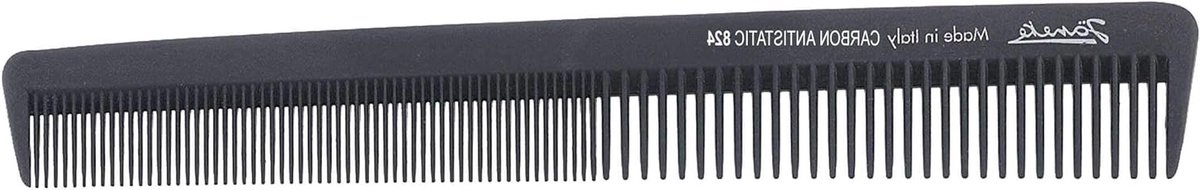 Carbon Haarkam - Tondeuse Kam - Haar Stylen - Antistatisch Carbonmateriaal - 19.5 cm - Zwart