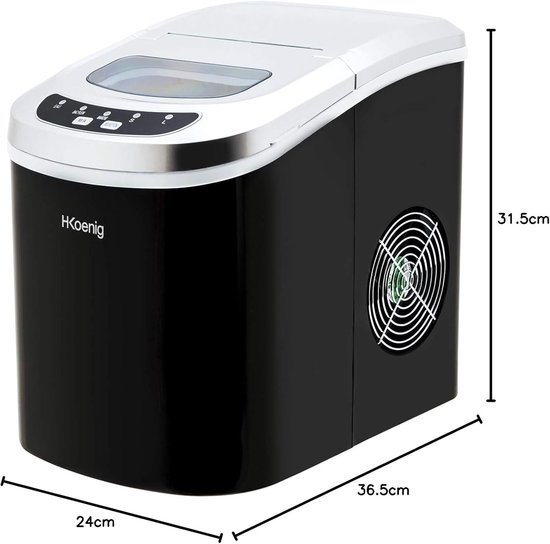 Snelle IJsmachine voor 12kg per Dag, Compact en Mobiel van Merkloos — afbeelding 2