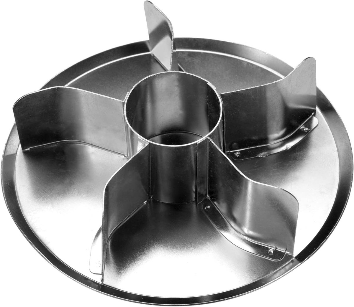 Brood Stempel - Deeg Embosser - Brood Decoreren - Rozenpatroon - 3 Inch Breed - Zilverkleurig