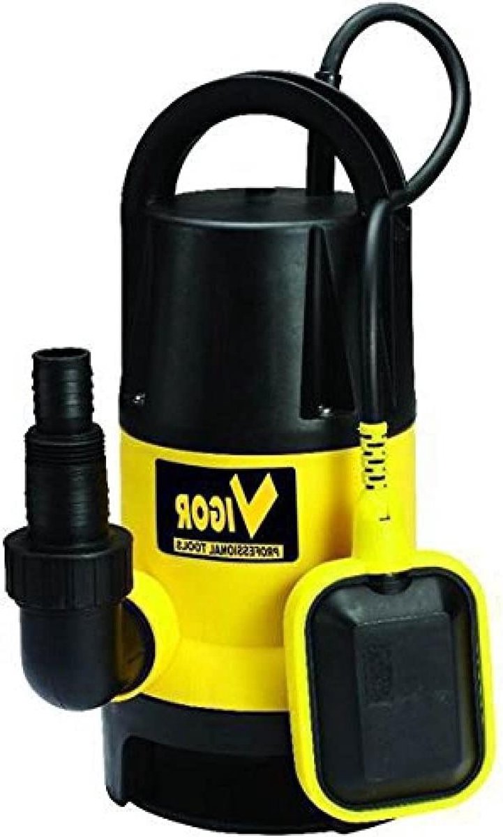 Elektrische Dompelpomp - Afvalwaterpomp Vuilwater - Water Verpompen - Hoge Stroomsnelheid - 200 L/min - Grijs