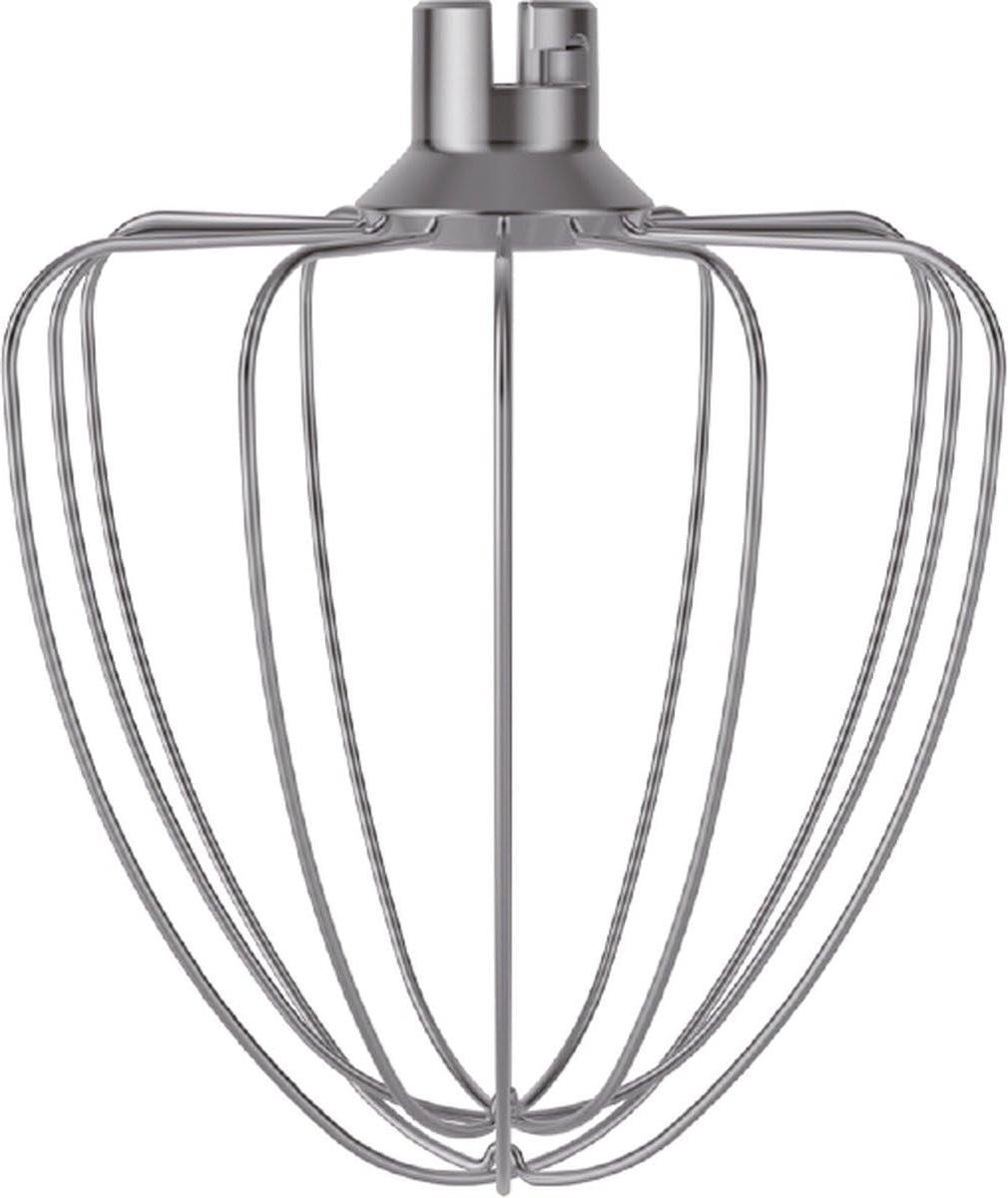 Roestvrijstalen Garde - Mengkom Accessoire - Bakken Maken - Specifiek Model - 62 Liter - Zilverkleurig