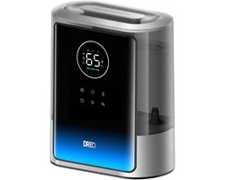 DREO 717S Luchtbevochtiger - 8 liter waterreservoir - Automatische meting - met App Ondersteuning - Zwart