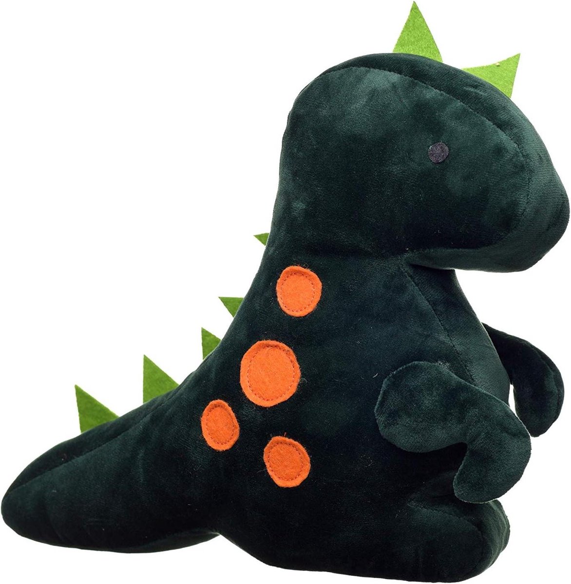 Deurstopper Dino - Dino decoratie - Huis decoreren - Zwaar gevuld - 31 x 10 x 30 cm - Groen