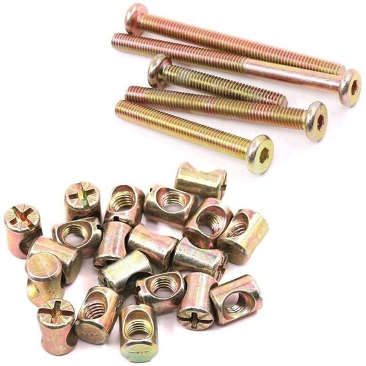 SPHProducts - Meubels Bout Moer Set - M6 Hex Socket Cap - Ideaal voor