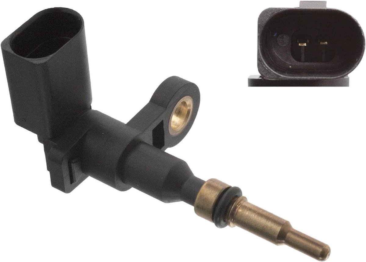 Koelmiddeltemperatuursensor - Motor Sensor - Motoronderhoud - 2 Aansluitingen - 46 x 91 x 61 cm - Zwart