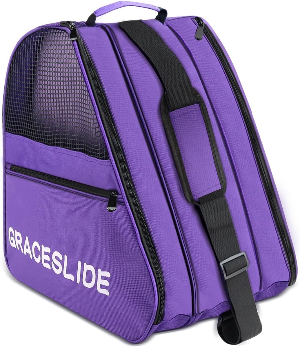 Inliner tas voor kinderen - Perfecte roller skate tas met veel opbergruimte en bescherming