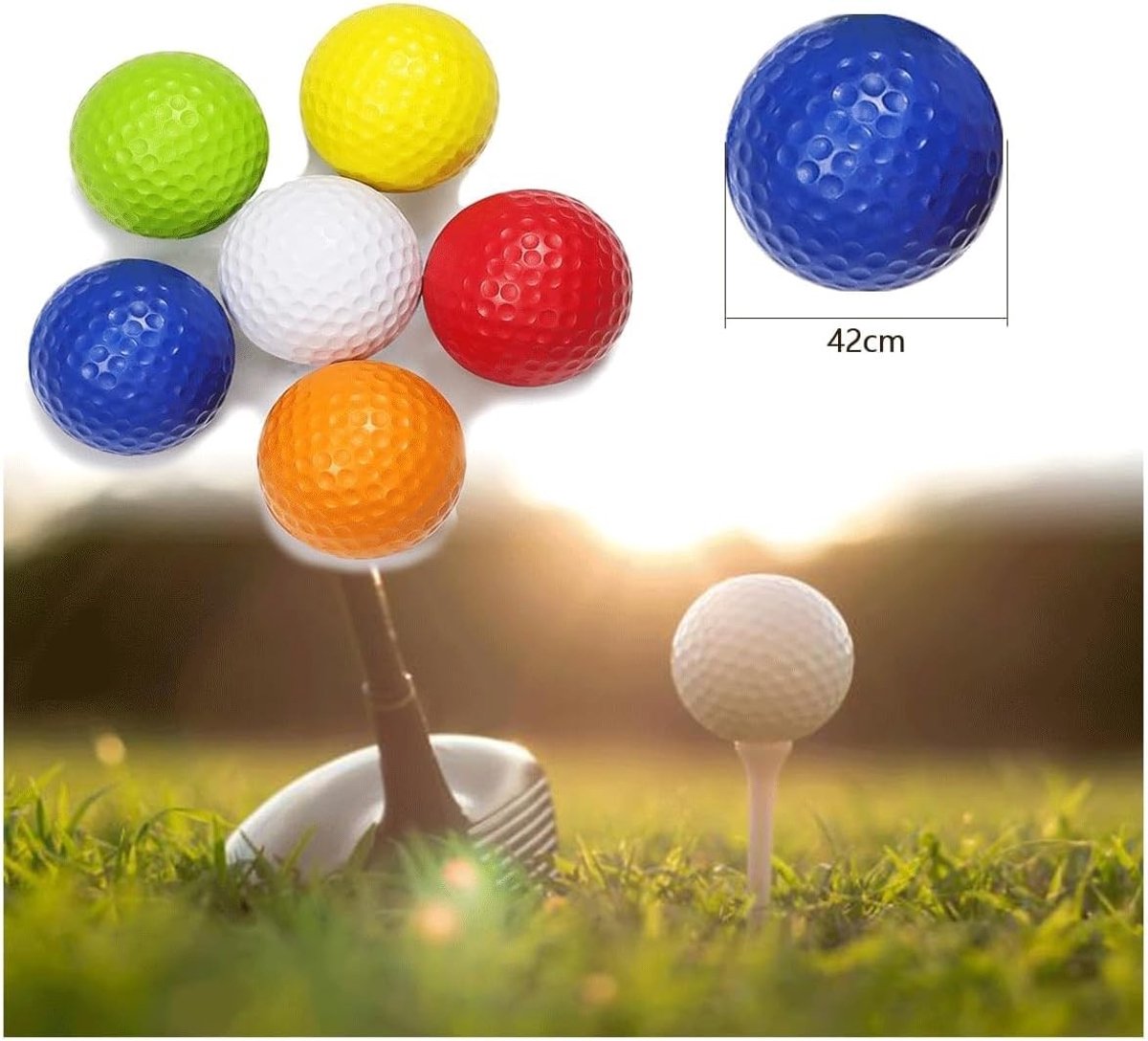 Golfballen - Schuimstof - 4,2 cm - Zachte Oefenballen voor Binnen en Buiten - Voor Beginners