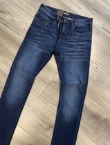 Indigo Denim - Heren Jeans - Donker Blauw - Indigo Denim - Lengte 32