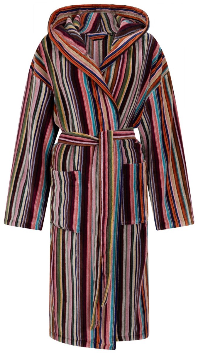 Linolux Flavio Unisex velours badjas - Multi - XXL