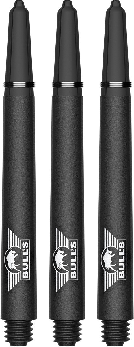 Bull's - Capo Carbon - Zwart - Medium - Dartshaft van Bull's — afbeelding 5
