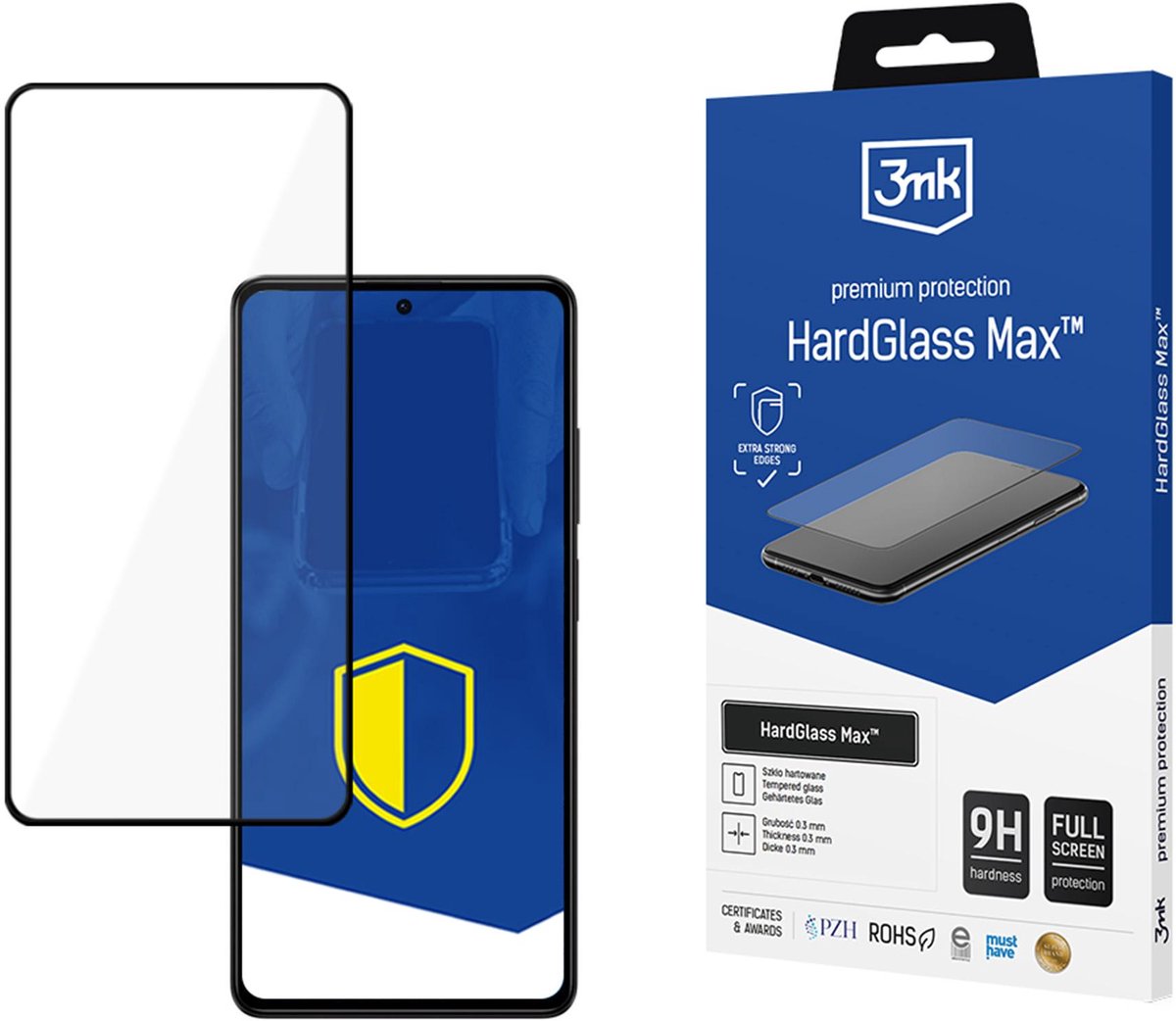 3Mk Hardglass Max Gehard Glas Voor Google Pixel 8 5G Met Krasbestendige Bescherming