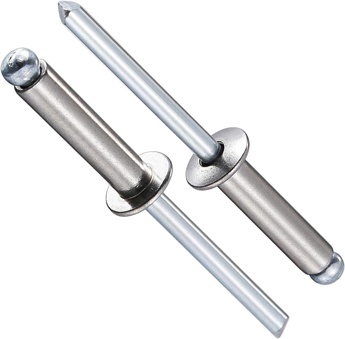 Blinde Klinknagels - Popnagels Blindklinknagels - Metaal Verbindingen - Roestvrij Staal - 5/32"x5/8" - Zilverkleurig