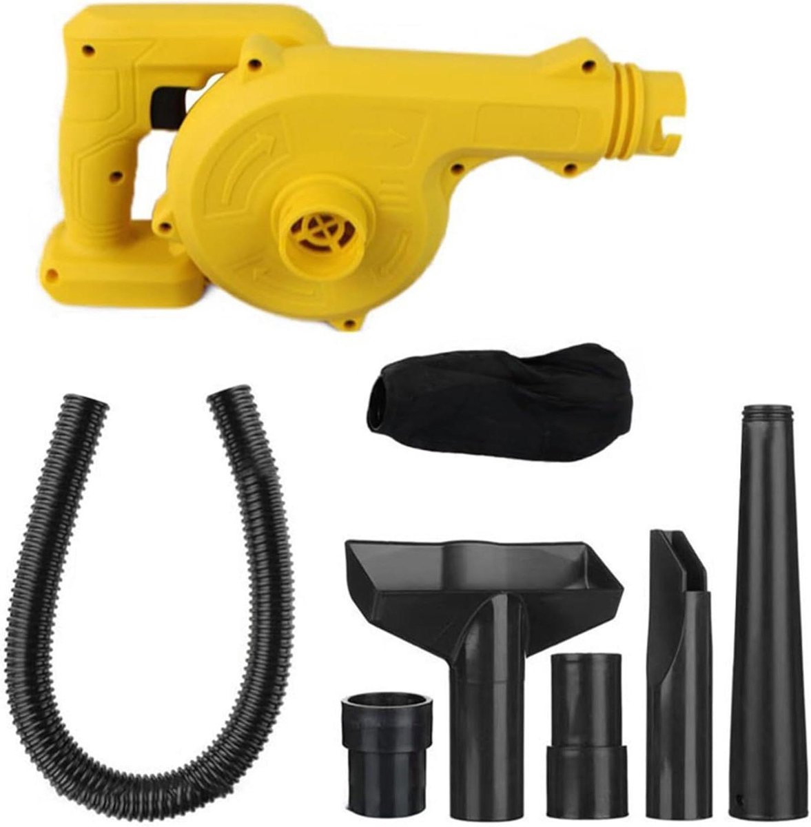 Elektrische Luchtblazer - Stofzuiger Blower - Tuin Reinigen - 2-in-1 Functionaliteit - 150 MPH/100CFM - Zwart