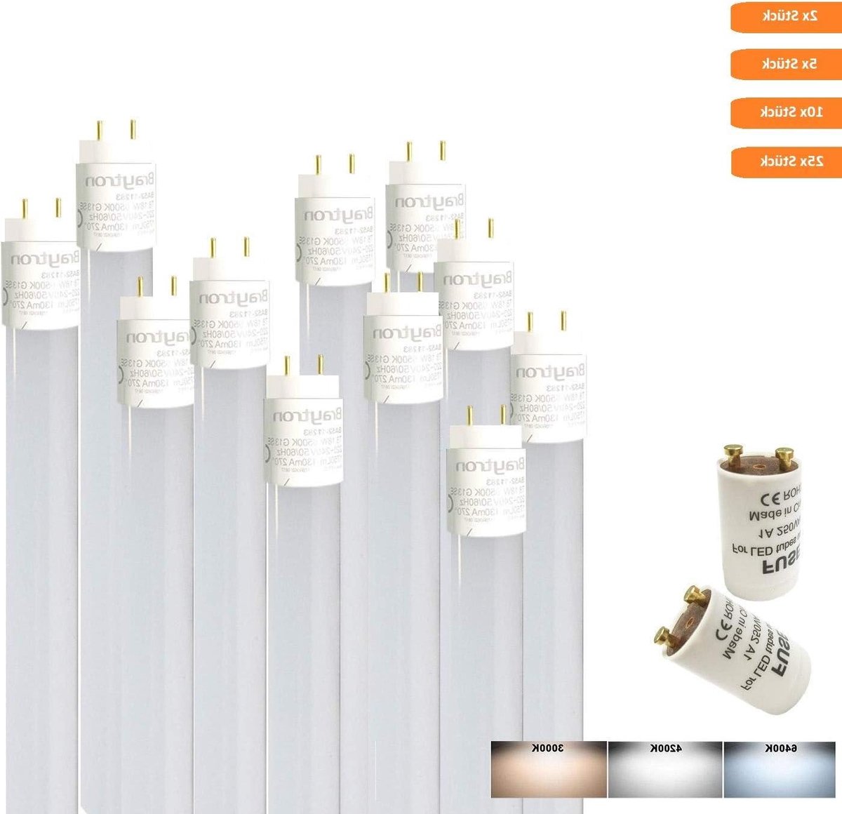 LED TL Buizen - Lampen Buis - Ruimte Verlichten - Energiezuinig - 150 cm - Warm Wit