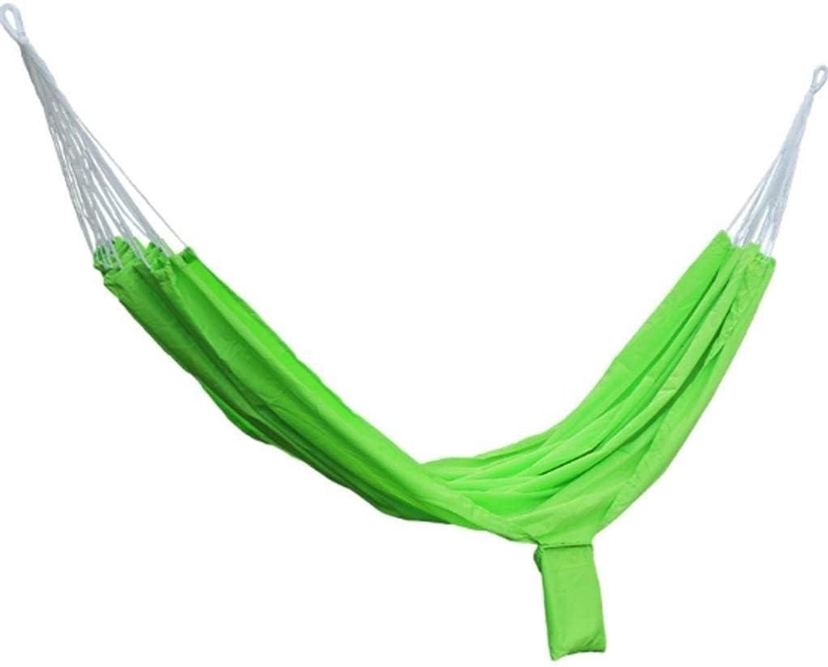 Hangmat Outdoor - Draagstoel Schommel - Ontspannen Buiten - Lichtgewicht Ademend - 500 Grams - Veelkleurig