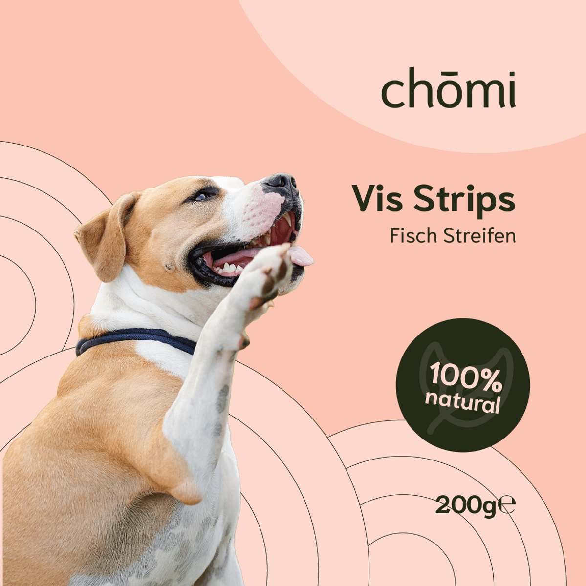 Chōmi Vis Strips (200 Gram) - Paard