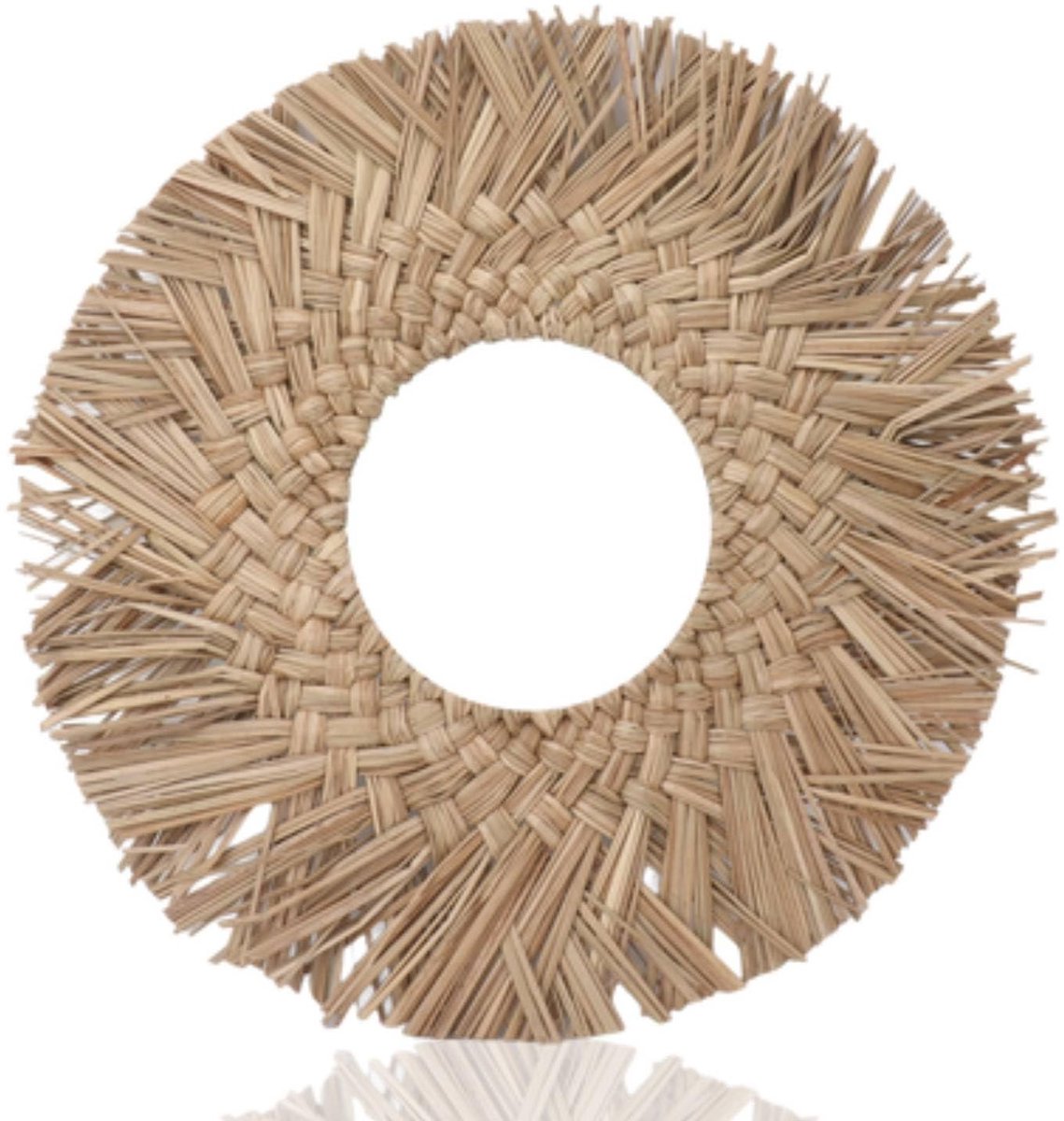 Dailygoods- Wandspiegel 16 Inch - Ronde Spiegel - Vintage Wanddecoratie - Make-up Spiegel