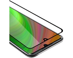 Cadorabo Screenprotector geschikt voor Xiaomi Mi NOTE 10 LITE Volledig scherm pantserfolie Beschermfolie in TRANSPARANT met ZWART - Gehard (Tempered) display beschermglas in 9H hardheid met 3D Touch