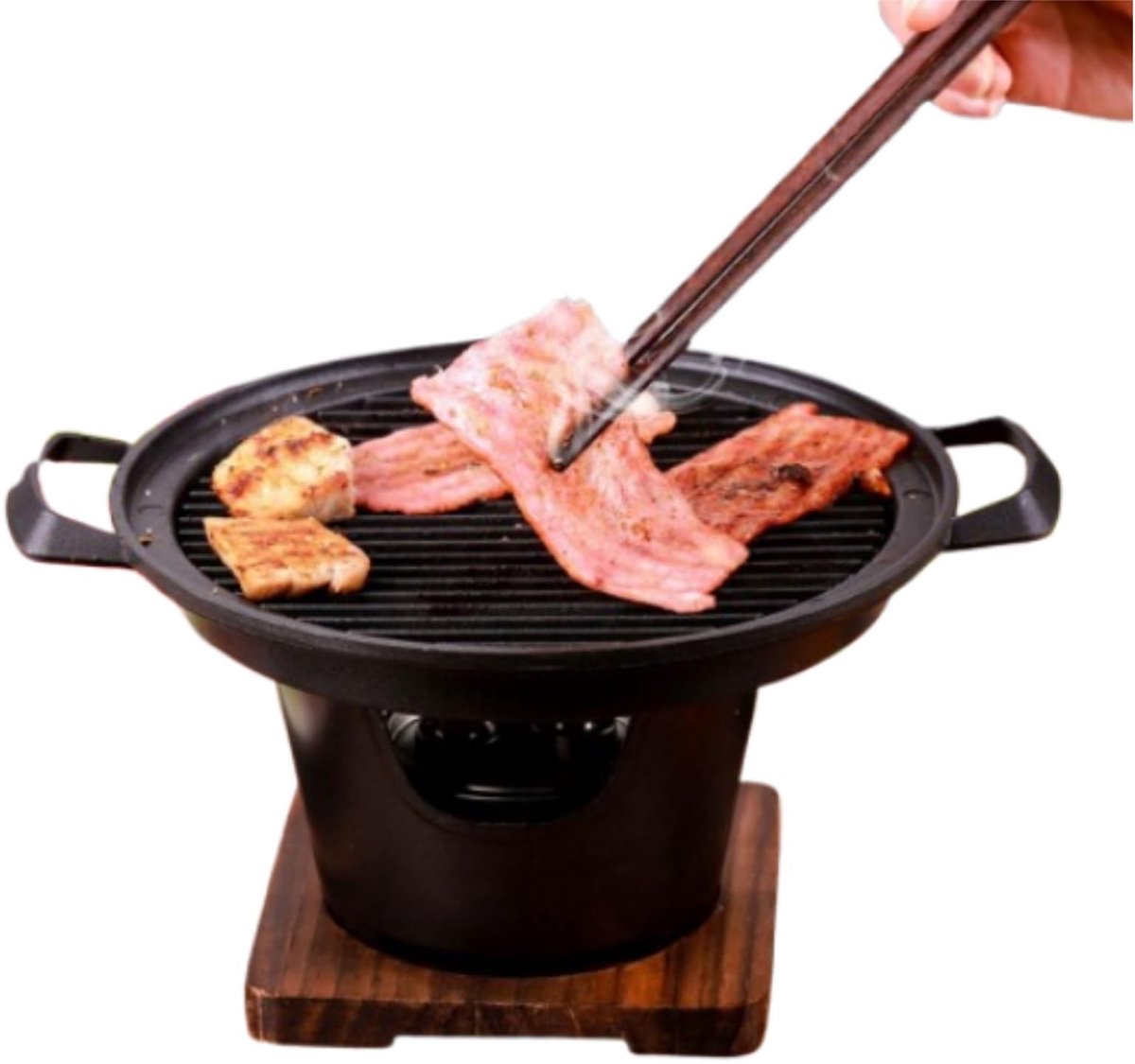 Dailygoods - Draagbare BBQ-houtskoolgrill - Koreaanse Yakiniku Barbecue