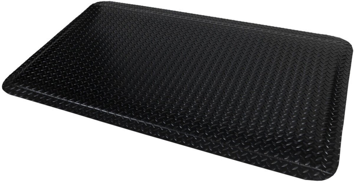 Base+ Anti vermoeidheidsmat Diamond 90x150cm Black