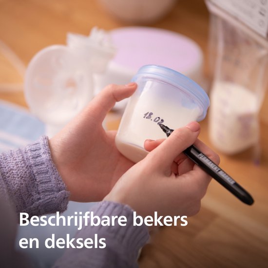 Tasses de conservation des aliments Philips Avent SCF721 / 20 - 180 ml et 240 ml - 20 pièces