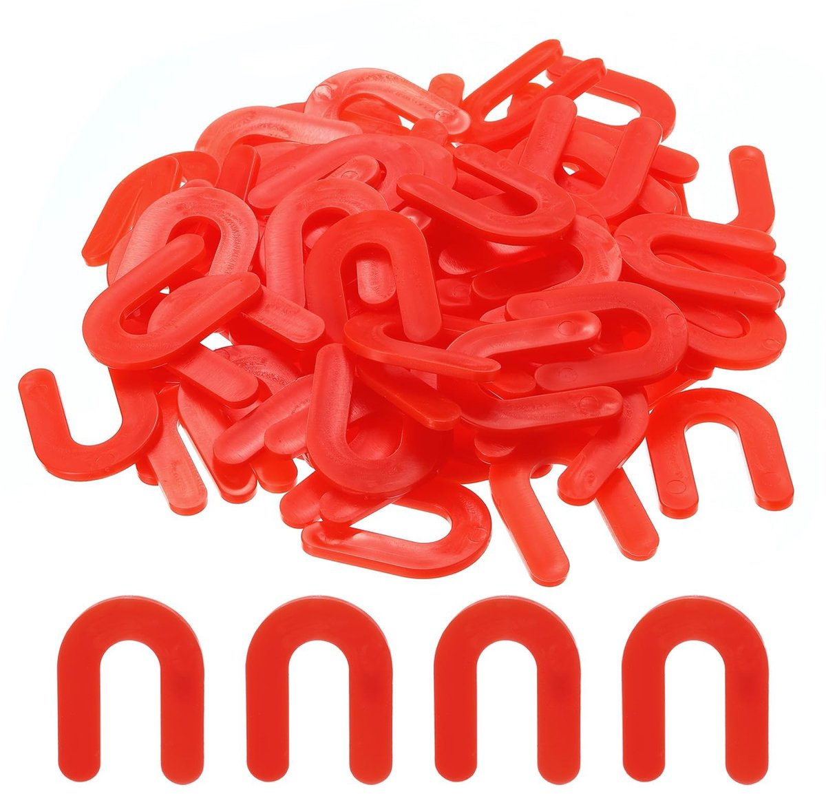 Dailygoods- Afstandhouders 300 Stuks - U-vormige Tegelafstandhouders - 3 mm Openingen - Herbruikbare Plastic - Duurzaam PP-Kunststof - Slijtvast voor Langdurig Gebruik