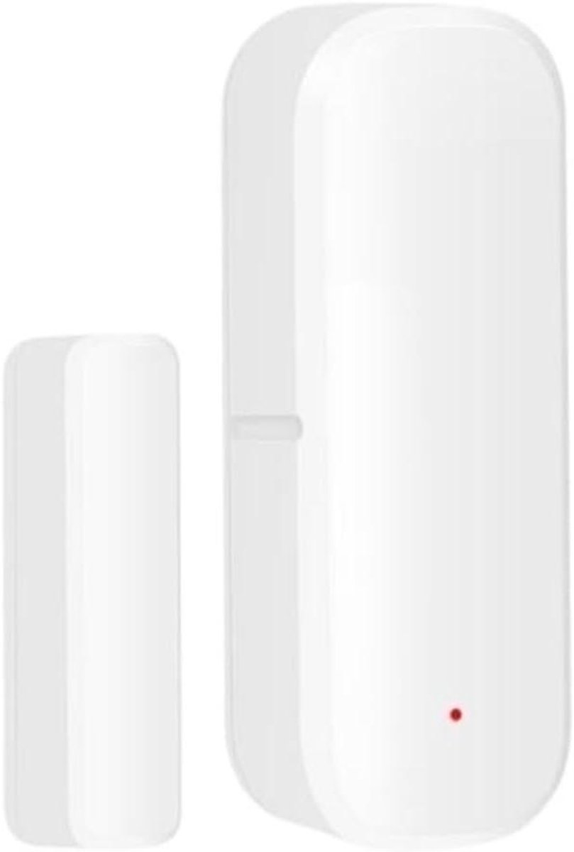 Slim Alarm - Deur Sensor - Veiligheid Thuis - App Bediening - Compact Formaat - Wit