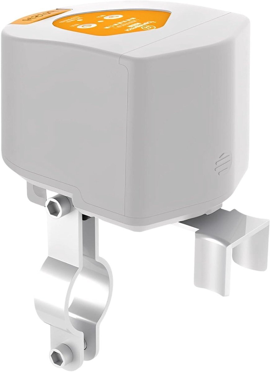 Slimme Klep Controller - Water Gas Afsluiter - Lekdetectie Thuis - Automatische Sluiting - 10 cm - Wit