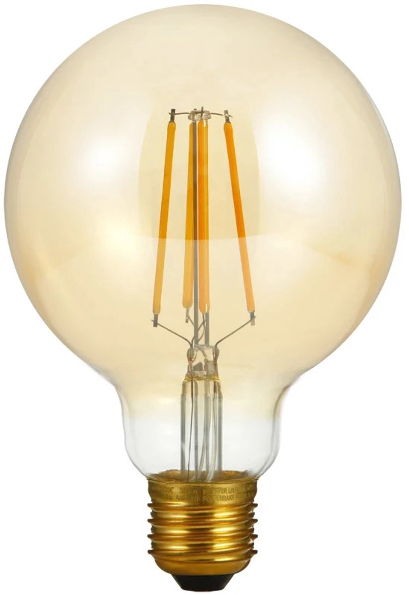 SPL E27 LED Globelamp | 4W Goud 2200K 220V/240V 922 | 360° Dimbaar