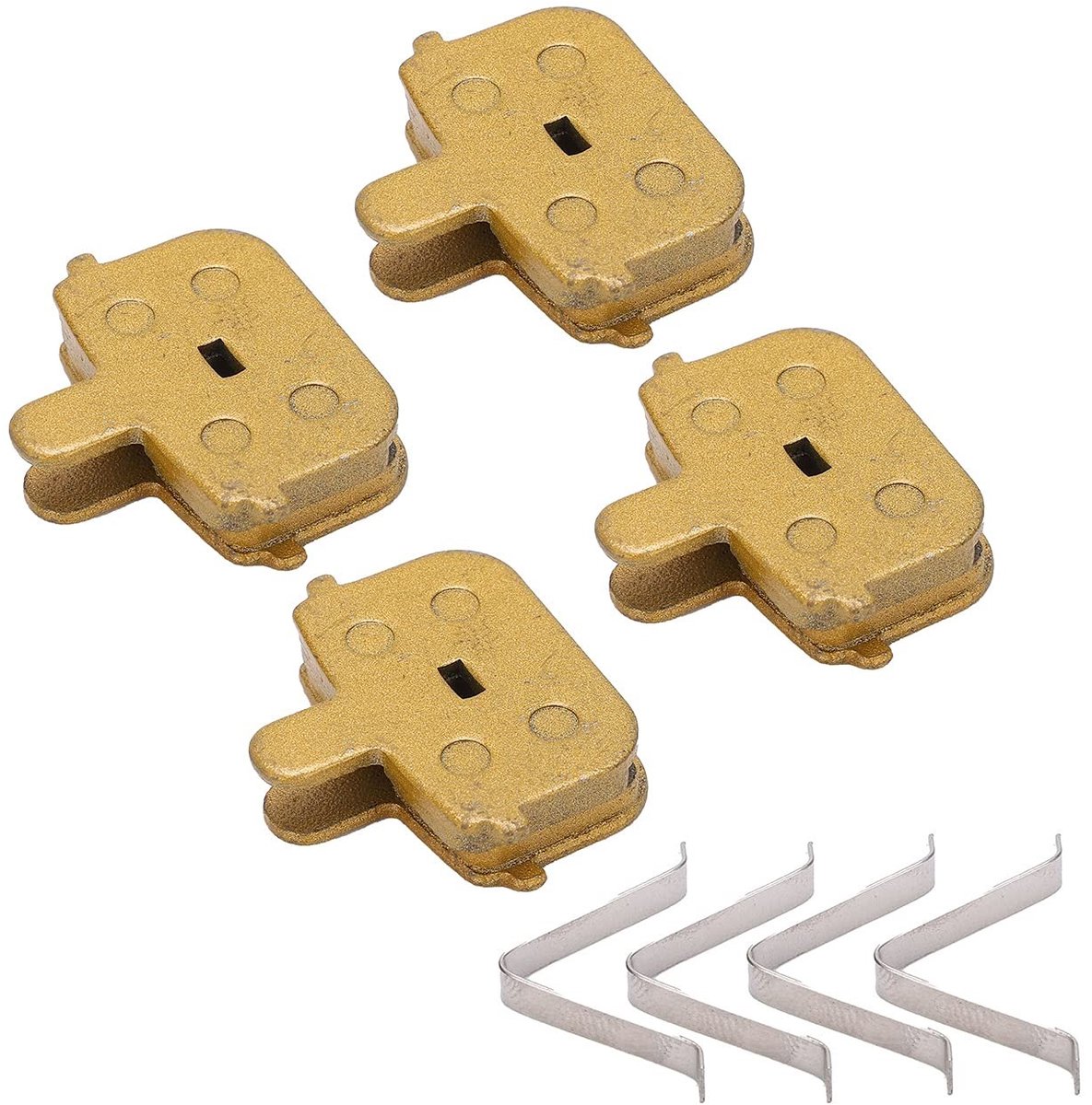 Dailygoods- Remblokken Premium Materiaal - Antislijtage - Stabiele Remprestaties - Geschikt voor Mountainbike - Laag Remgeluid - Warmtedissipatie - Fietsrem