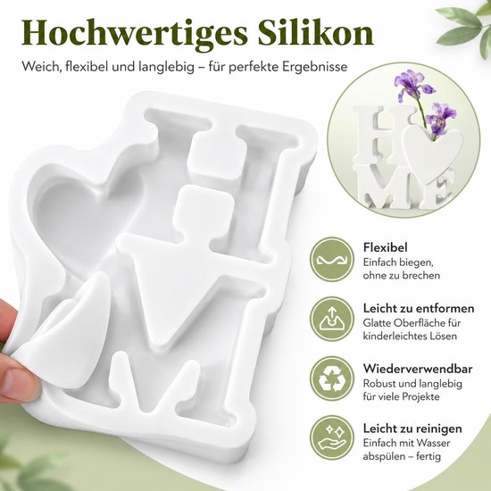 Siliconen vorm (thuis) — afbeelding 5