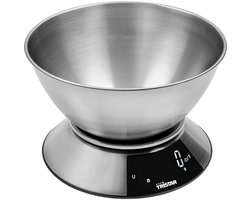 Tristar KW-2453 - Keukenweegschaal digitaal - Tot 5kg - tot 1 gram nauwekeurig - RVS