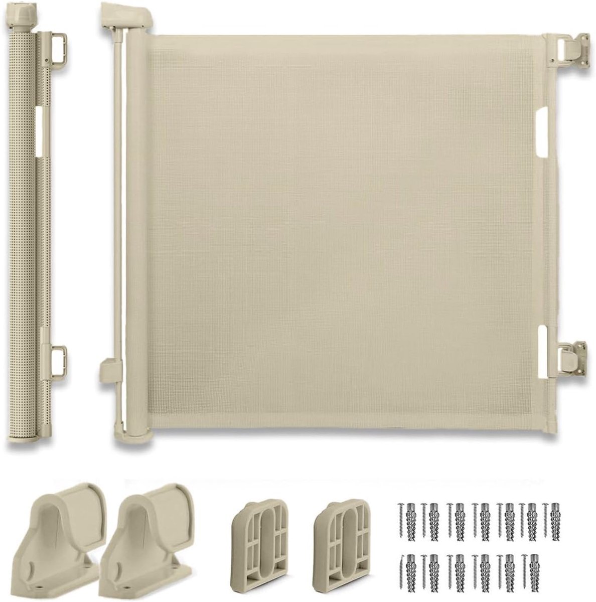 Traphekje – Veiligheidshekje Baby & Huisdier (Beige, 150 cm)
