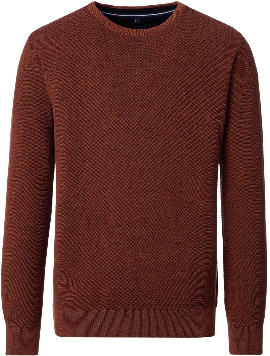 CASA MODA comfort fit trui - rood - wit