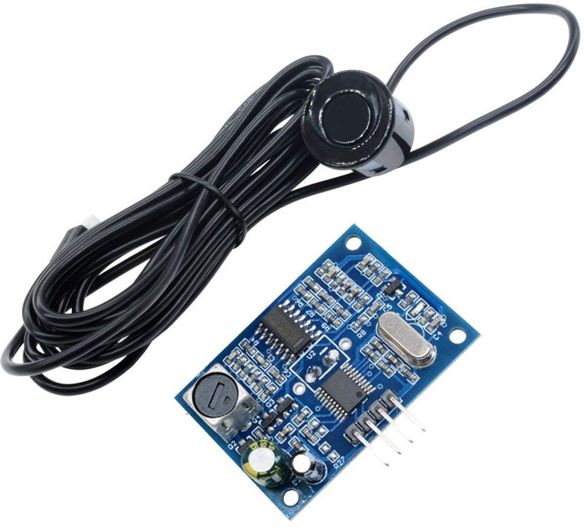 JSN-SR04T Geïntegreerde ultrasone afstandssensormodule waterdichte ultrasone transducersonde met 2,5 m kabel voor Arduino