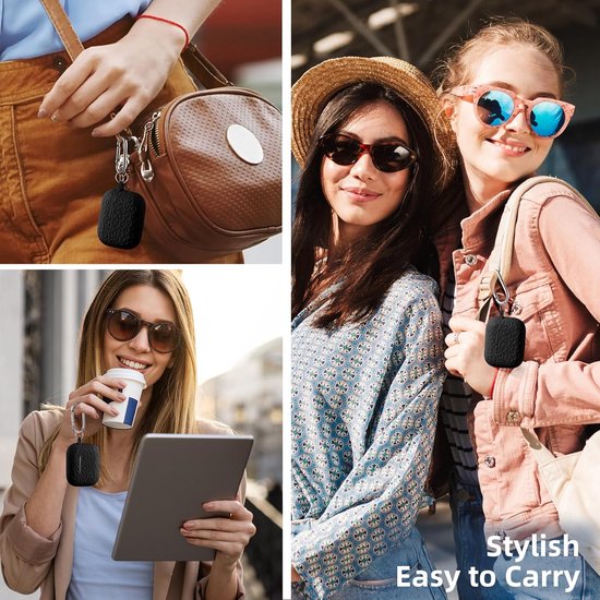 Bloem Gegraveerd Hoesje Compatibel met AirPods Pro 2 Case 2022, Silicone Beschermend Hoesje voor Apple AirPods Pro 2e/1e Generatie, Hoesje met Karabijnhaak [Front LED Zichtbaar], Luipaard Zwart van bloem — afbeelding 4