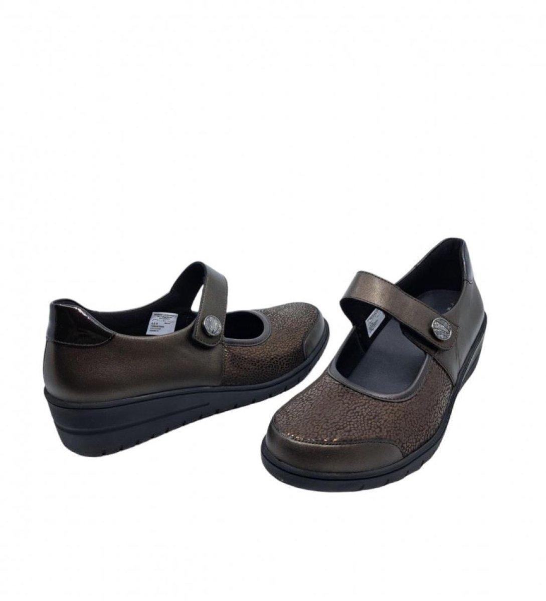Solidus Velcroschoenen - Solidus helia almus poison platin velcro